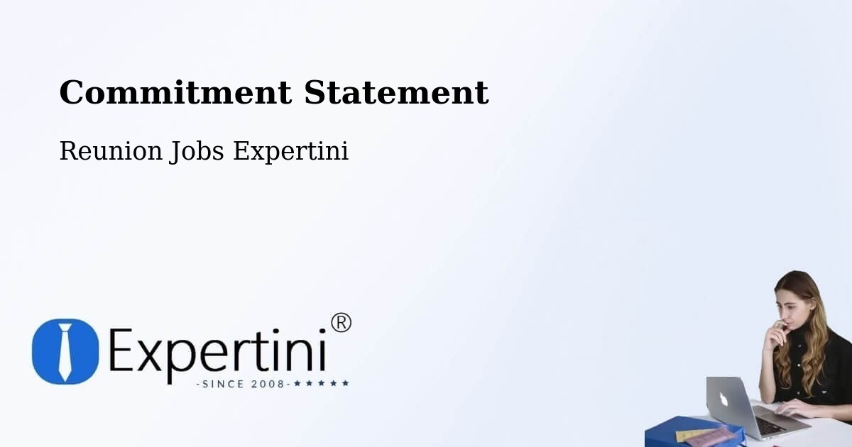 Corporate Commitment – Petite Île - Reunion Jobs Expertini